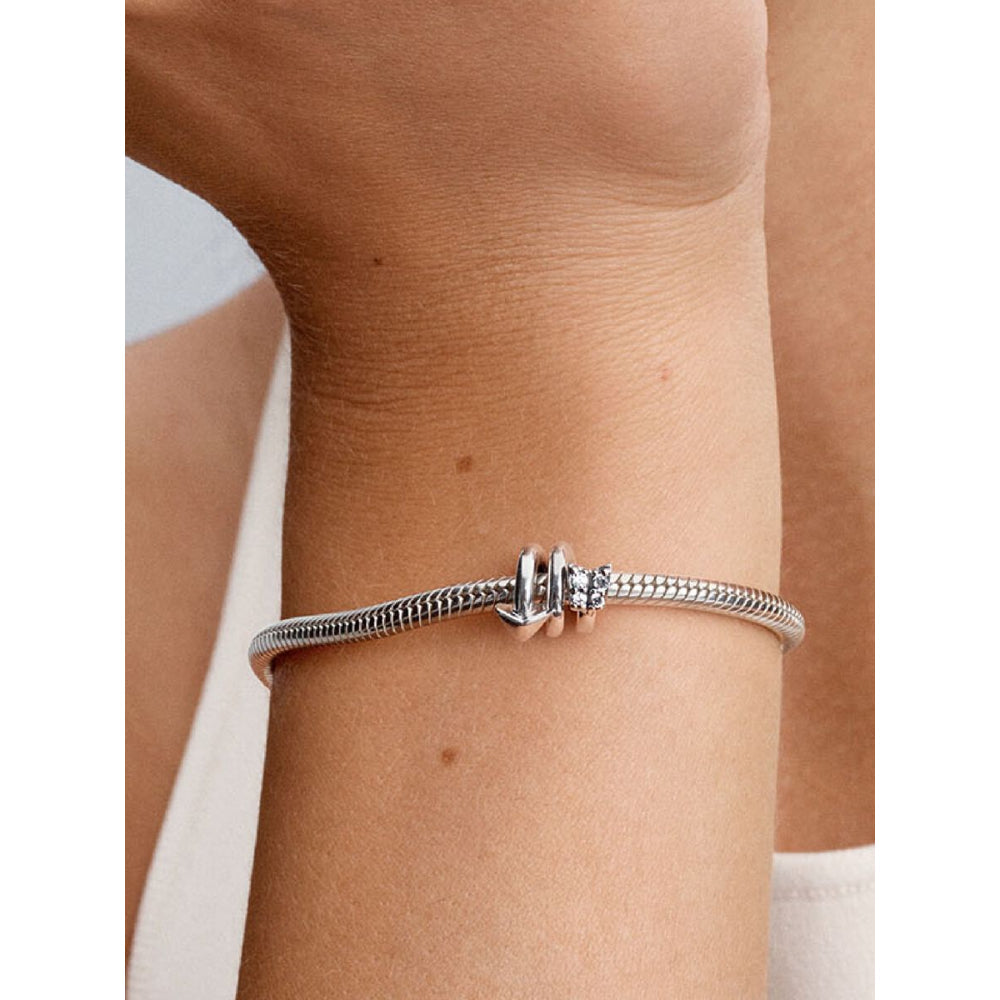 Pandora Sterling Silver Twisting Arrow Charm Image 2