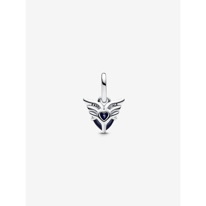 Pandora Sterling Silver Winged Heart Mini Dangle Charm Image 5