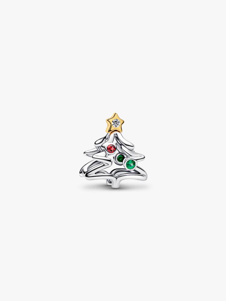 Pandora Two - Tone Christmas Tree Charm - MococoPandora764248C015700303230702Charms