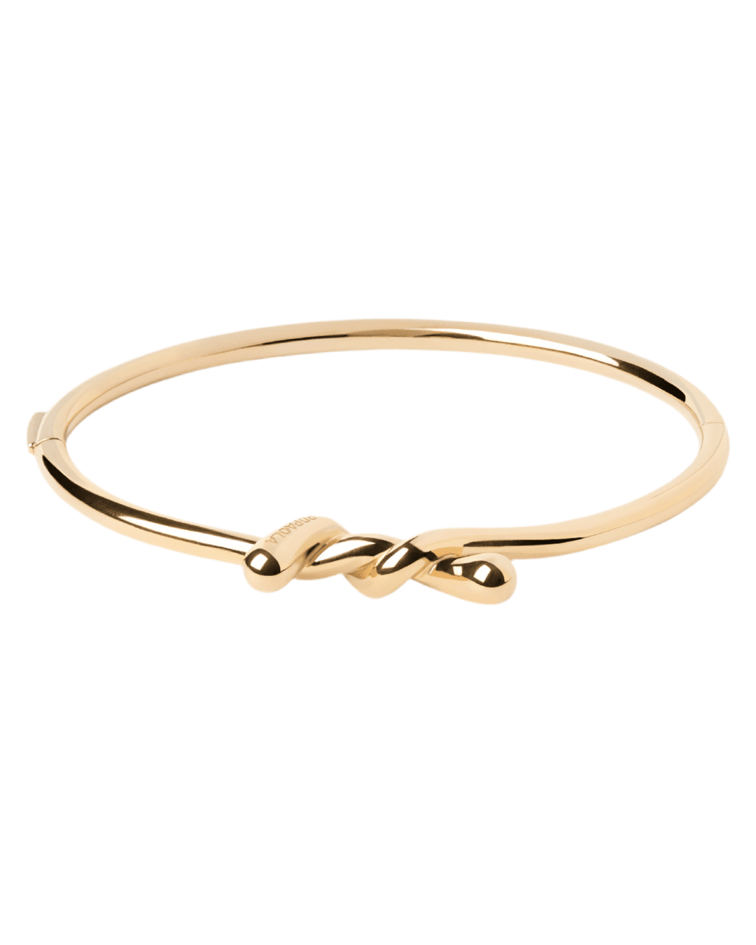 PDPAOLA 18ct Gold Twist Bangle - MococoPDPAOLAPU01 - 853 - M8435511761546Bracelets