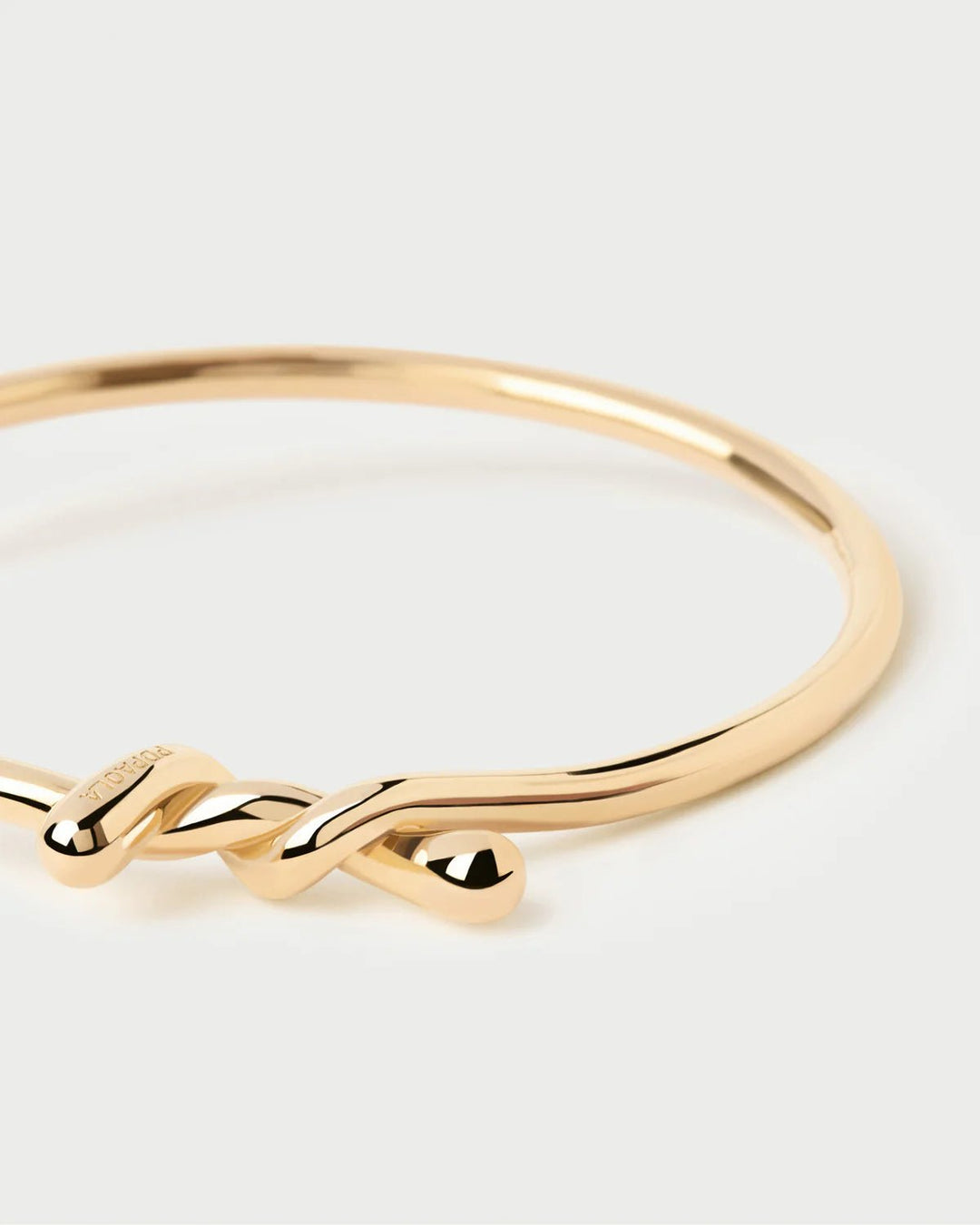PDPAOLA 18ct Gold Twist Bangle - MococoPDPAOLAPU01 - 853 - M8435511761546Bracelets