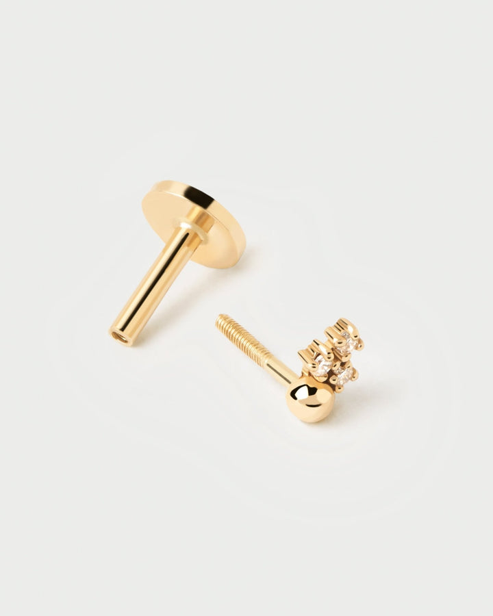 PDPAOLA 18ct Solid Gold Diamond Blake Single Earring - MococoPDPAOLAPG05 - 036 - U8435511734427Earrings
