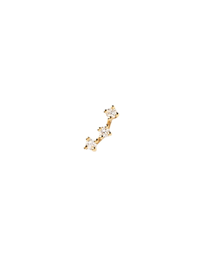 PDPAOLA 18ct Solid Gold Diamond Brooklyn Single Earring - MococoPDPAOLAPG05 - 028 - U8435511734359Earrings