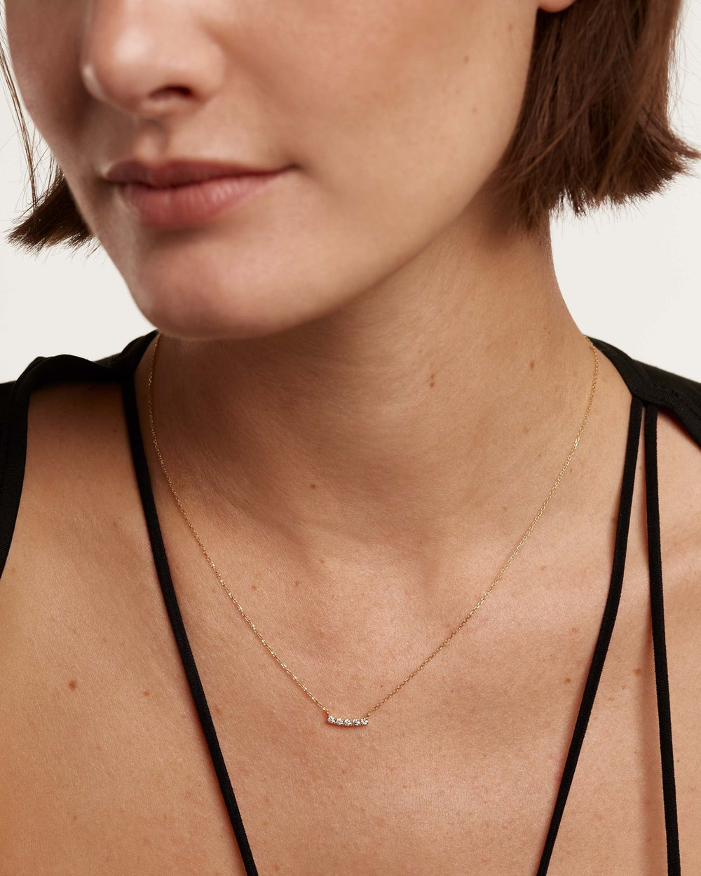 PDPAOLA 18ct Solid Gold Diamond Eternity Necklace - MococoPDPAOLACO05 - 005 - U8435511721946Necklaces