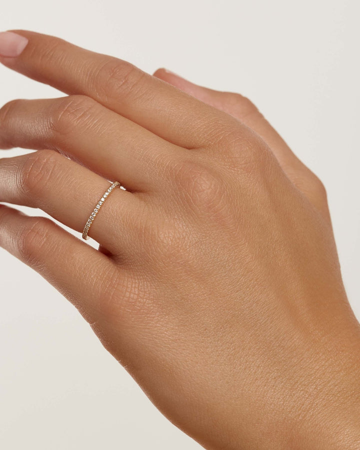 PDPAOLA 18ct Solid Gold Diamond Eternity Ring - MococoPDPAOLAAN05 - 015 - 148435511720628Rings