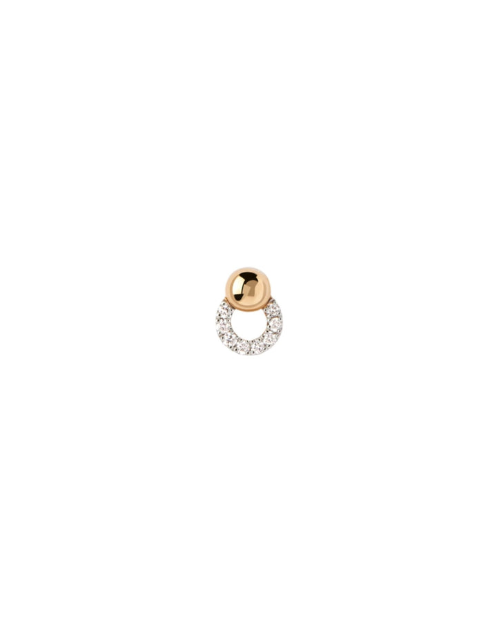 PDPAOLA 18ct Solid Gold Diamond Loop Single Earring - MococoPDPAOLAPG05 - 115 - U8435511757495Earrings