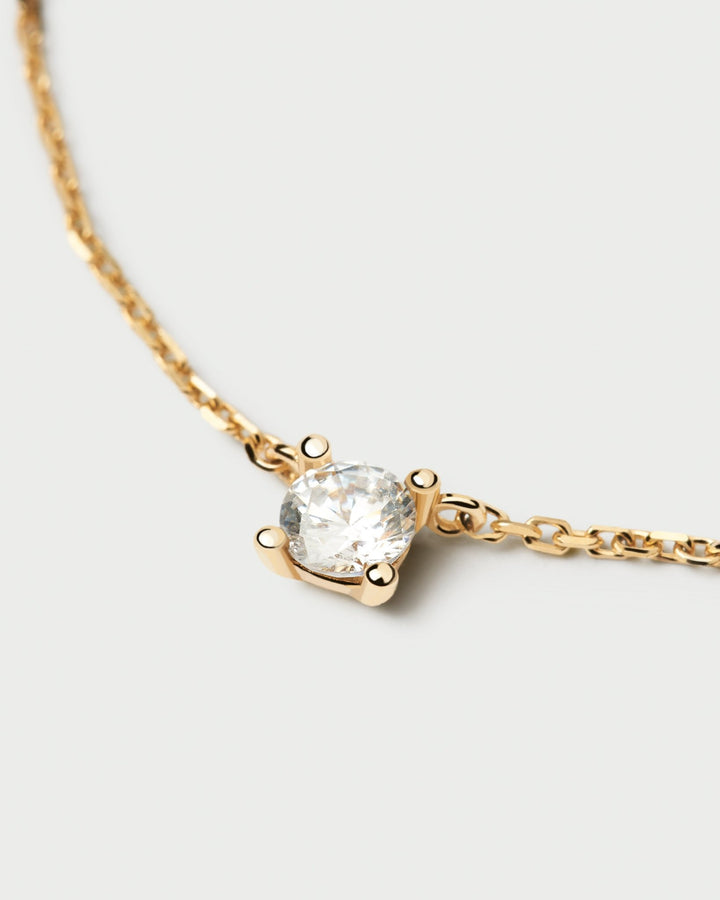 PDPAOLA 18ct Solid Gold Diamond Solitaire Necklace - MococoPDPAOLACO05 - 002 - U8435511721915Necklaces