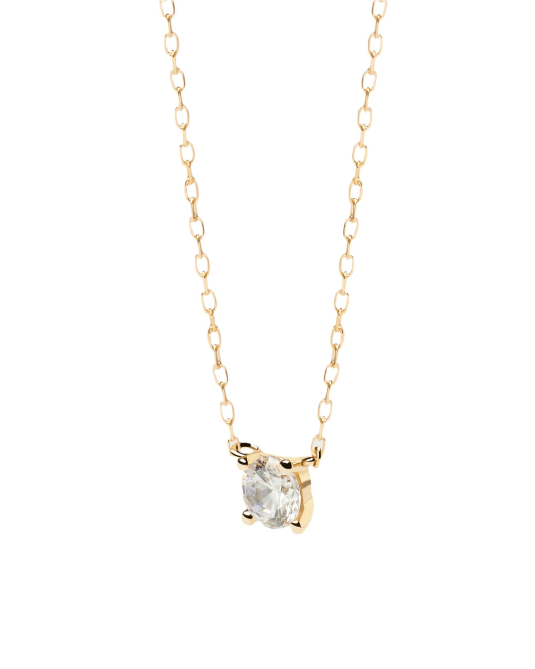 PDPAOLA 18ct Solid Gold Diamond Solitaire Necklace - MococoPDPAOLACO05 - 002 - U8435511721915Necklaces