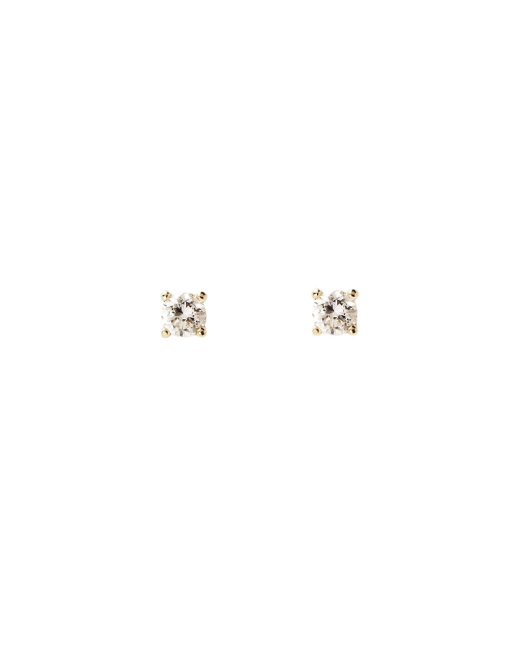 PDPAOLA 18ct Solid Gold Diamond Solitaire Stud Earrings - MococoPDPAOLAAR05 - 002 - U8435511721649Earrings