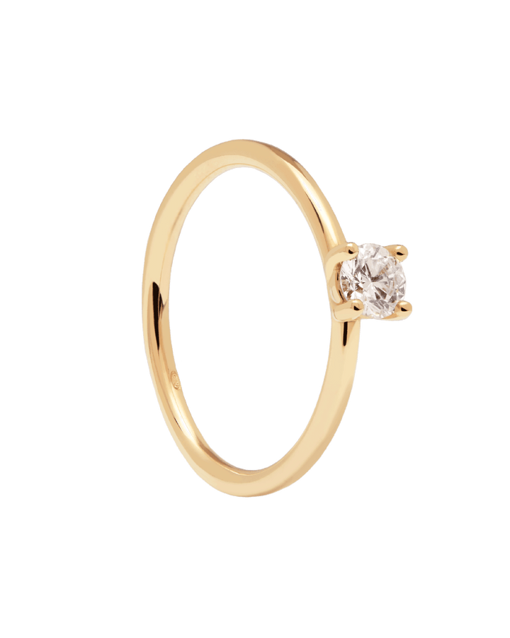 PDPAOLA 18ct Solid Gold Diamond Solitare Ring - MococoPDPAOLAAN05 - 012 - 148435511720475Rings
