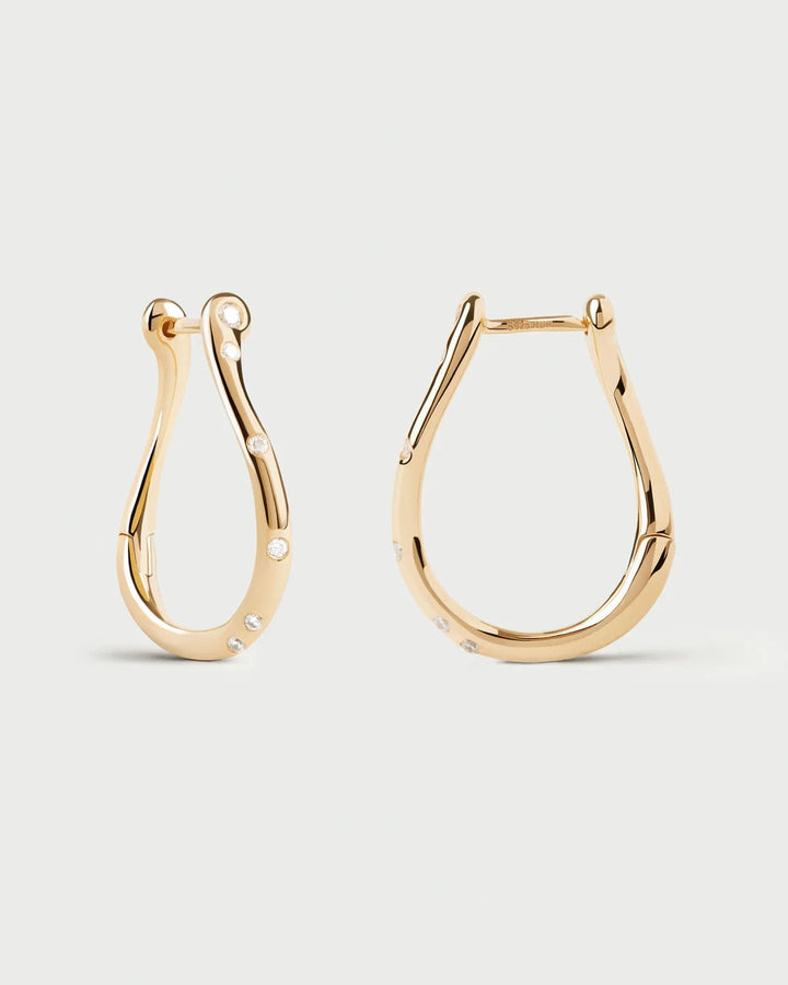 Pdpaola Gold Air Mini Hoops - MococoPDPAOLAAR01-F52-U8435511767807Earrings