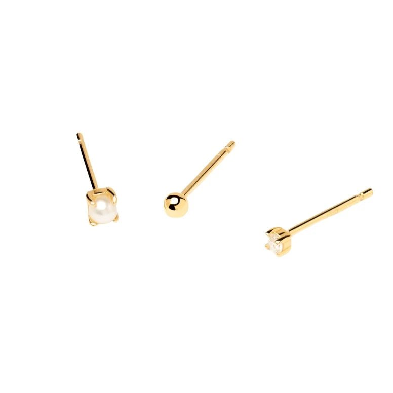 PDPAOLA Gold Angel Set of 3 Earrings - MococoPDPAOLABU01 - 020 - U8435511718496Earrings