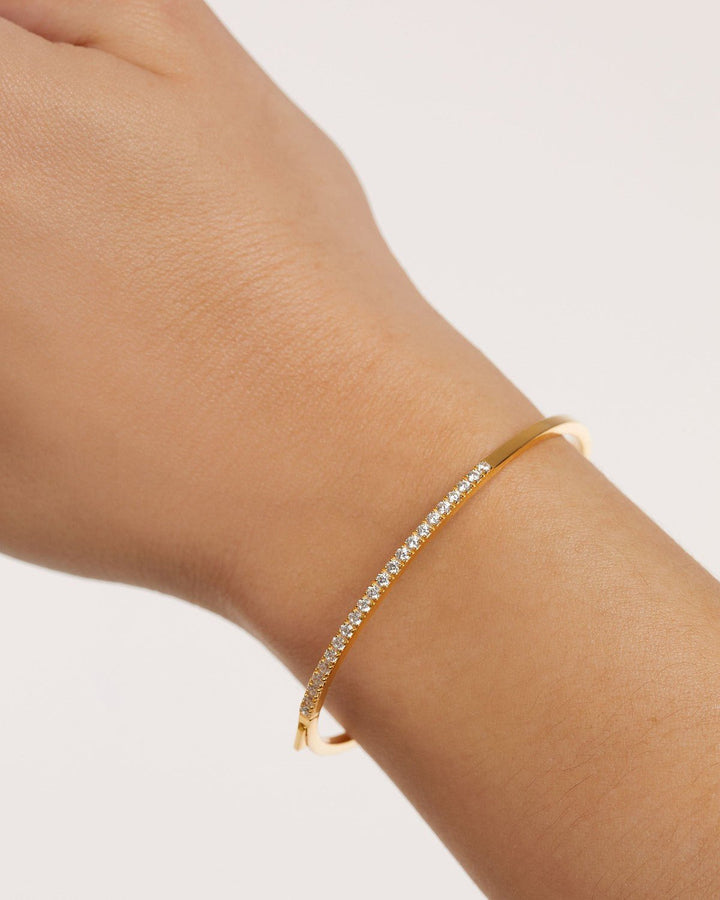 PDPAOLA Gold April Bangle - MococoPDPAOLAPU01-421-M8435511726606Bangle