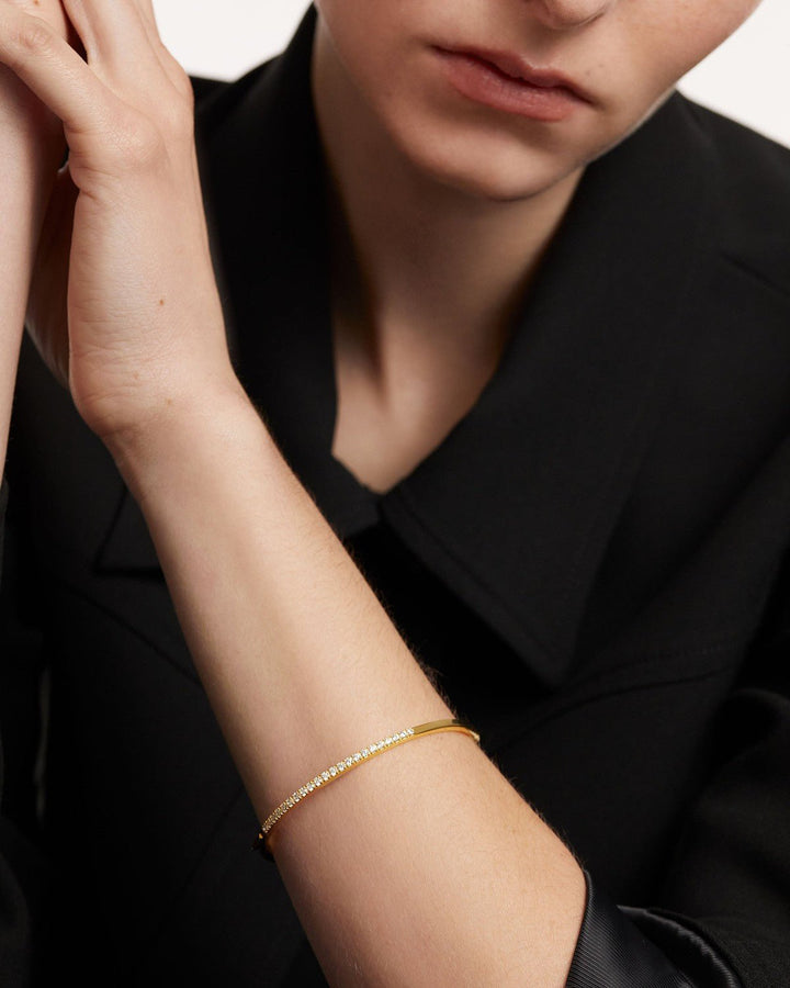 PDPAOLA Gold April Bangle - MococoPDPAOLAPU01-421-M8435511726606Bangle