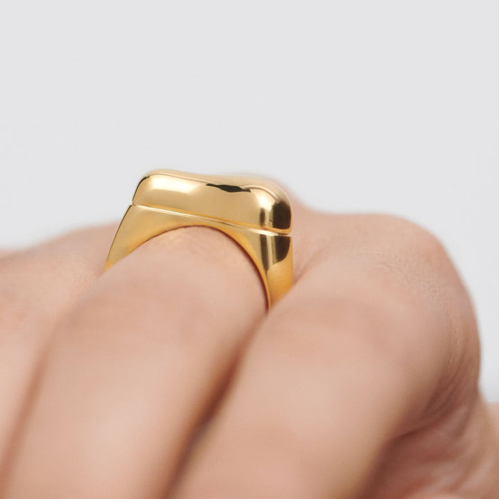 PDPAOLA Gold Aqua Ring - MococoPDPAOLAAN01 - C70 - 148435511758805Rings