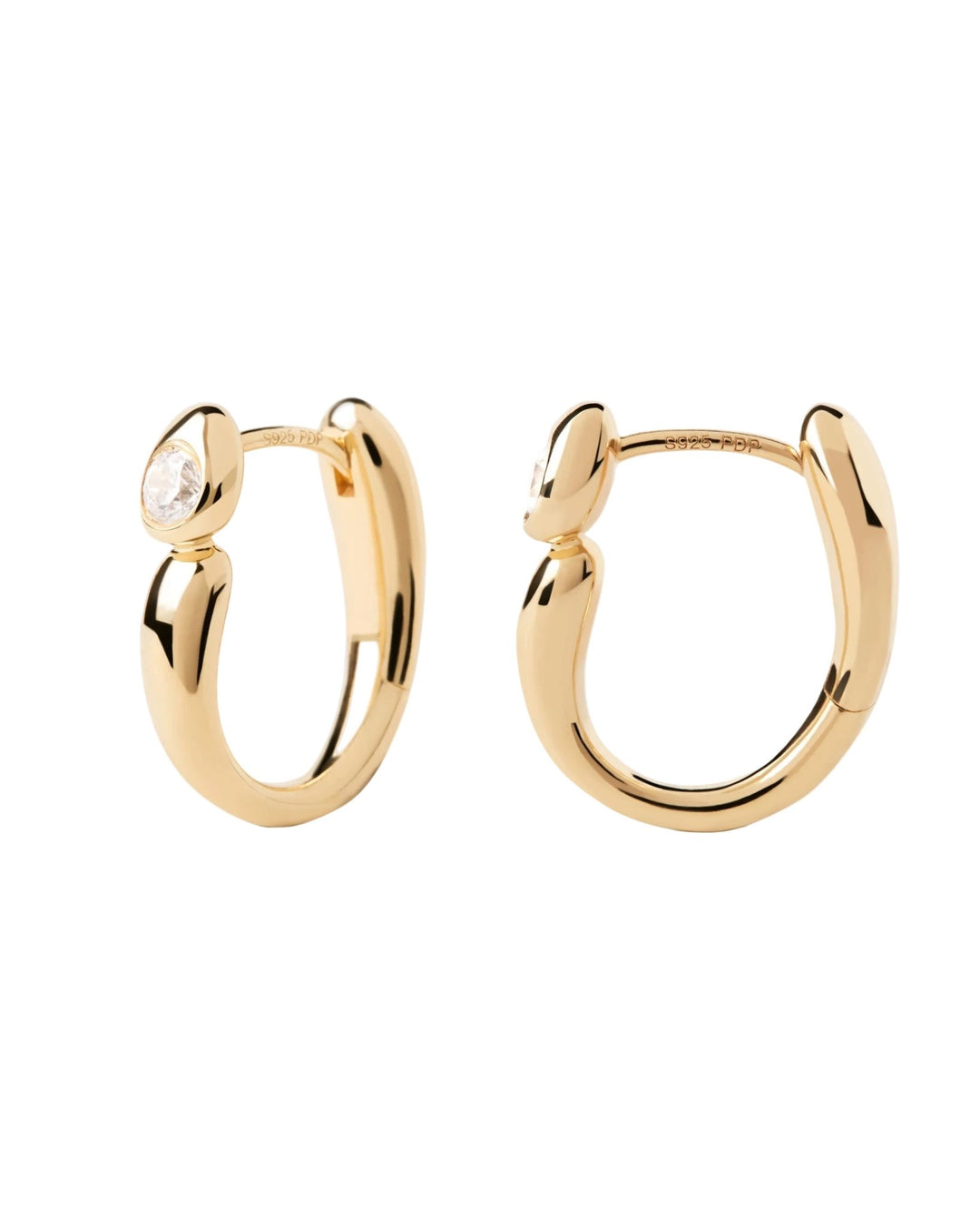 PDPAOLA Gold Becca Hoop Earrings - MococoPDPAOLAAR01-E02-UEarrings