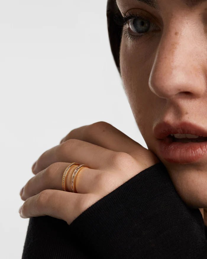 PDPAOLA Gold Bianca Ring - MococoPDPAOLAAN01 - A11 - 14Rings