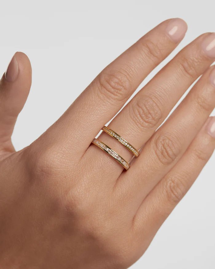 PDPAOLA Gold Bianca Ring - MococoPDPAOLAAN01 - A11 - 14Rings