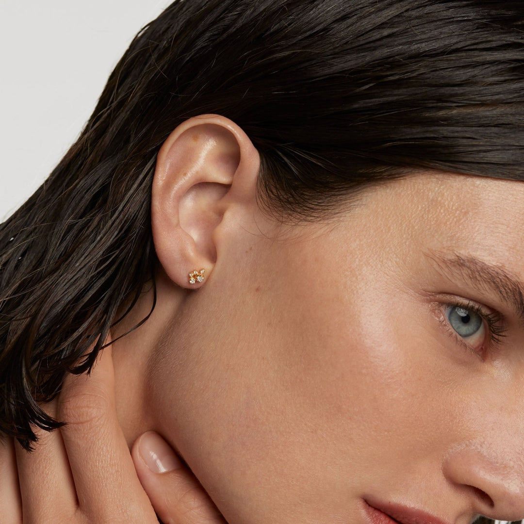 PDPAOLA Gold Bubble Single Stud Earring - MococoPDPAOLAPG01 - 002 - U8435511743894Earrings