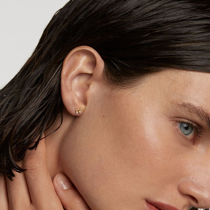 PDPAOLA Gold Bubble Single Stud Earring - MococoPDPAOLAPG01 - 002 - U8435511743894Earrings