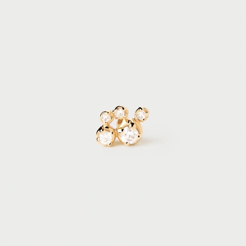 PDPAOLA Gold Bubble Single Stud Earring - MococoPDPAOLAPG01 - 002 - U8435511743894Earrings