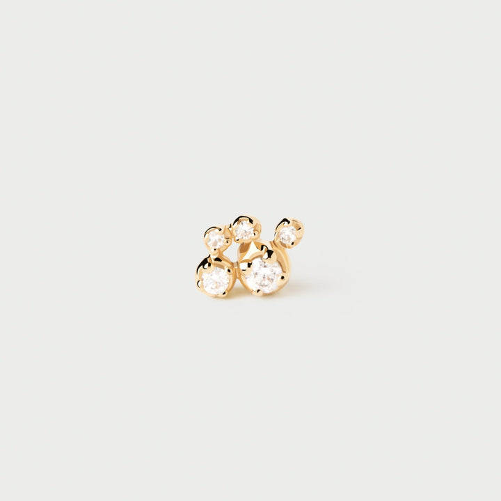 PDPAOLA Gold Bubble Single Stud Earring - MococoPDPAOLAPG01 - 002 - U8435511743894Earrings