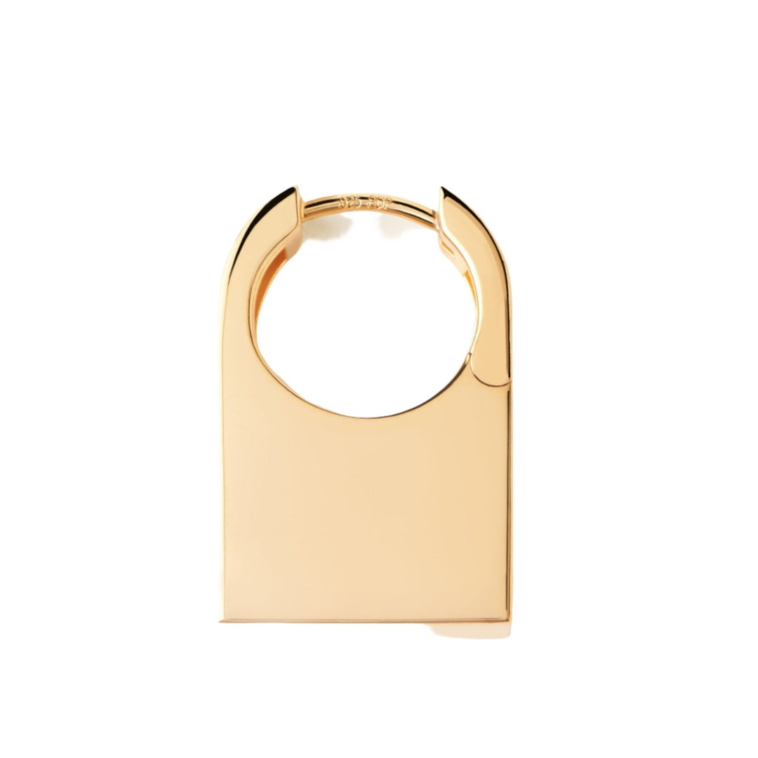 PDPAOLA Gold Chicago Hoop Earrings - MococoPDPAOLAAR01 - C33 - U8435511756788Earrings