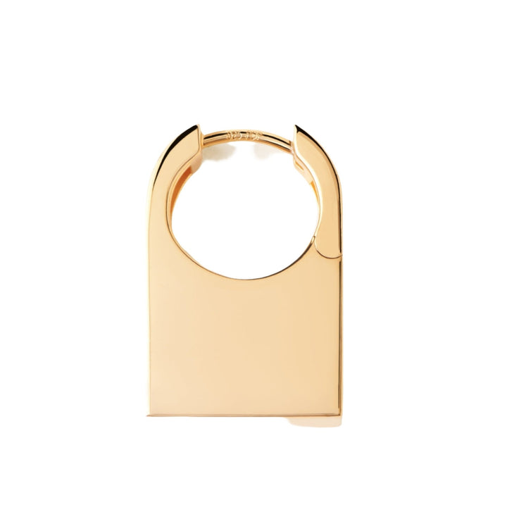 PDPAOLA Gold Chicago Hoop Earrings - MococoPDPAOLAAR01 - C33 - U8435511756788Earrings