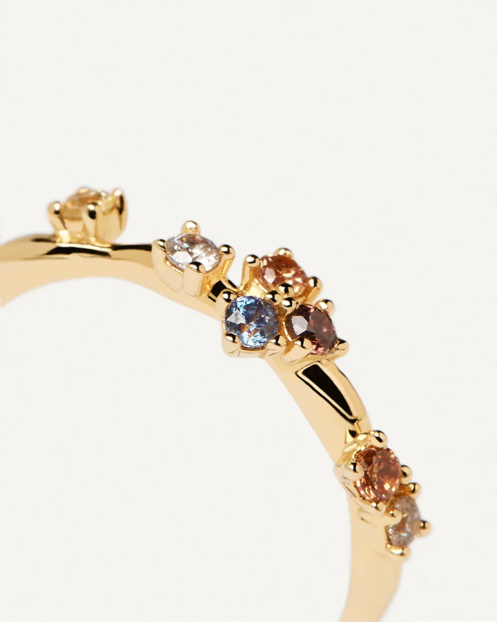PDPAOLA Gold Five Ring - MococoPDPAOLAAN01 - 210 - 128435511716683Rings