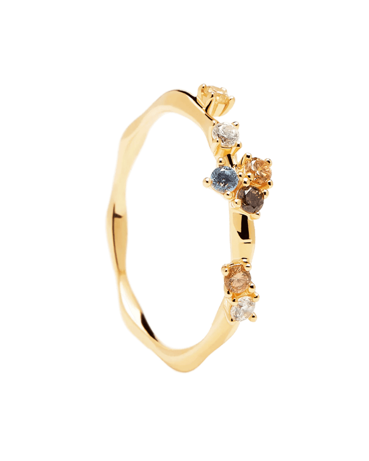 PDPAOLA Gold Five Ring - MococoPDPAOLAAN01 - 210 - 128435511716683Rings