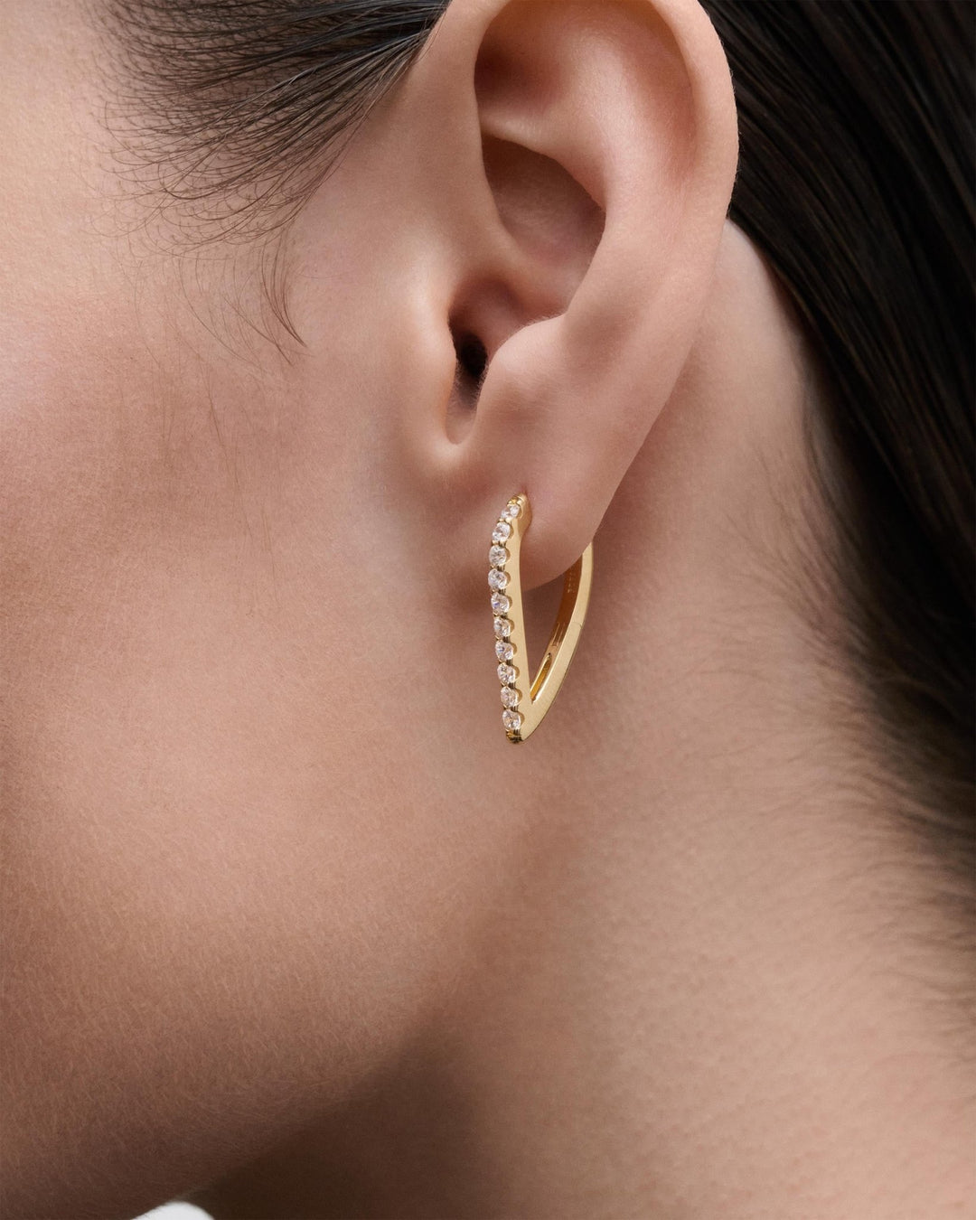 PDPAOLA Gold Gloss Hoop Earrings - MococoPDPAOLAAR01-G27-UEarrings