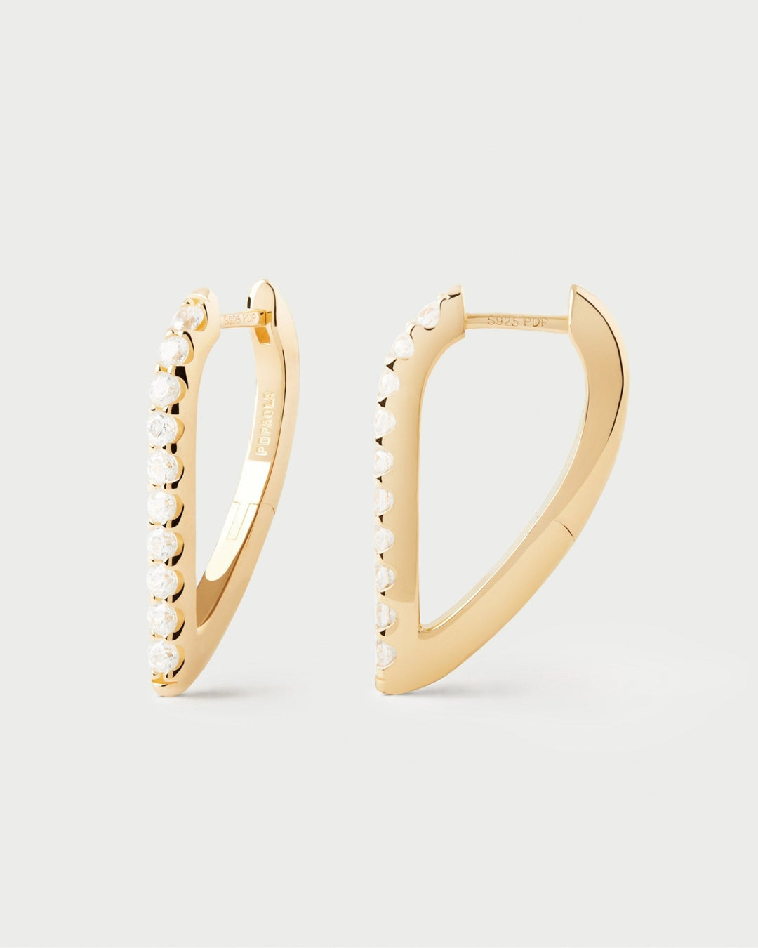PDPAOLA Gold Gloss Hoop Earrings - MococoPDPAOLAAR01-G27-UEarrings