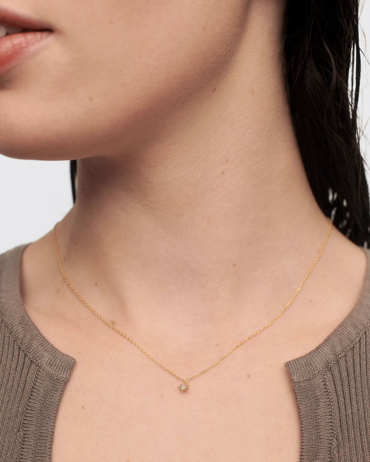 PDPAOLA Gold Grey Fleur Necklace - MococoPDPAOLACO01 - 963 - UNecklaces