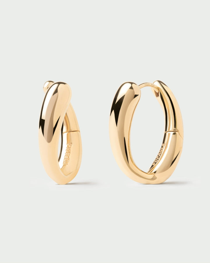 Pdpaola Gold Helix Hoop Earrings - MococoPDPAOLAAR01-E15-UEarrings