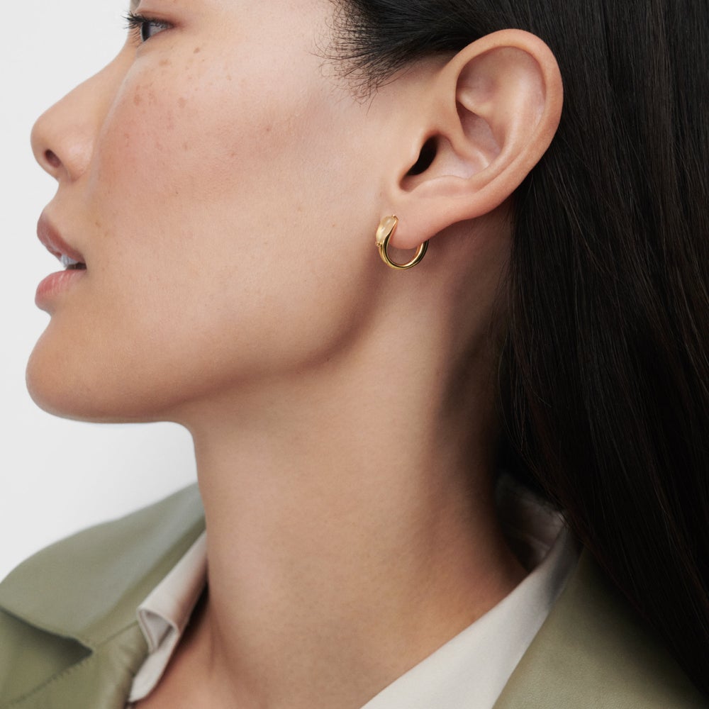 PDPAOLA Gold Isla Hoop Earrings - MococoPDPAOLAAR01-E48Earrings