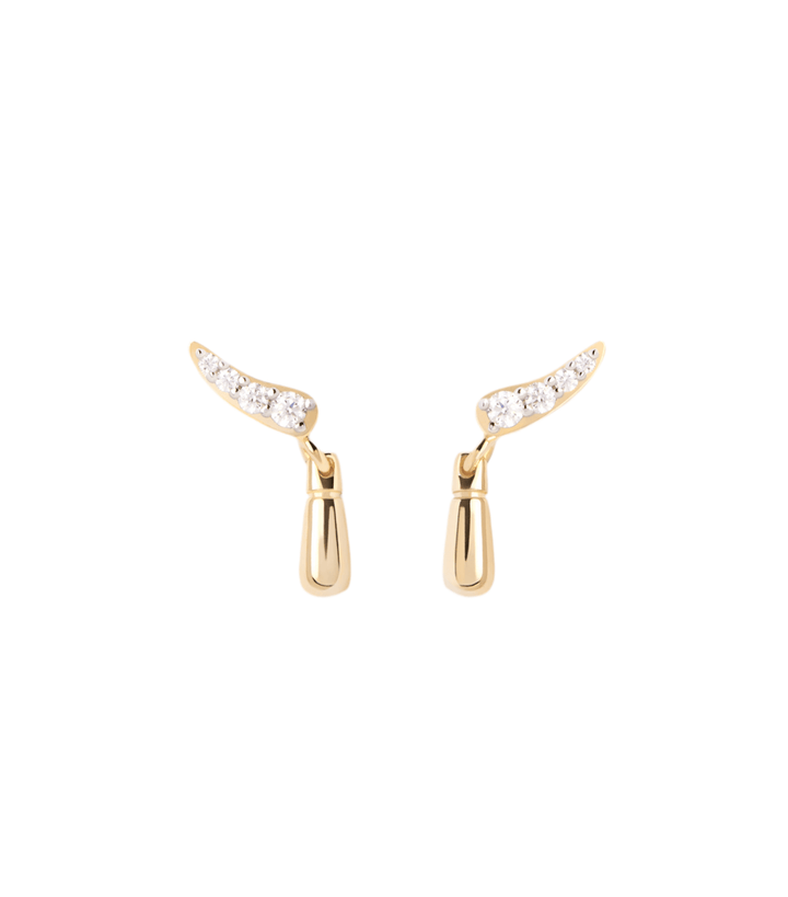 PDPAOLA Gold Kira Stud Earrings - MococoPDPAOLAAR01 - C93Earrings