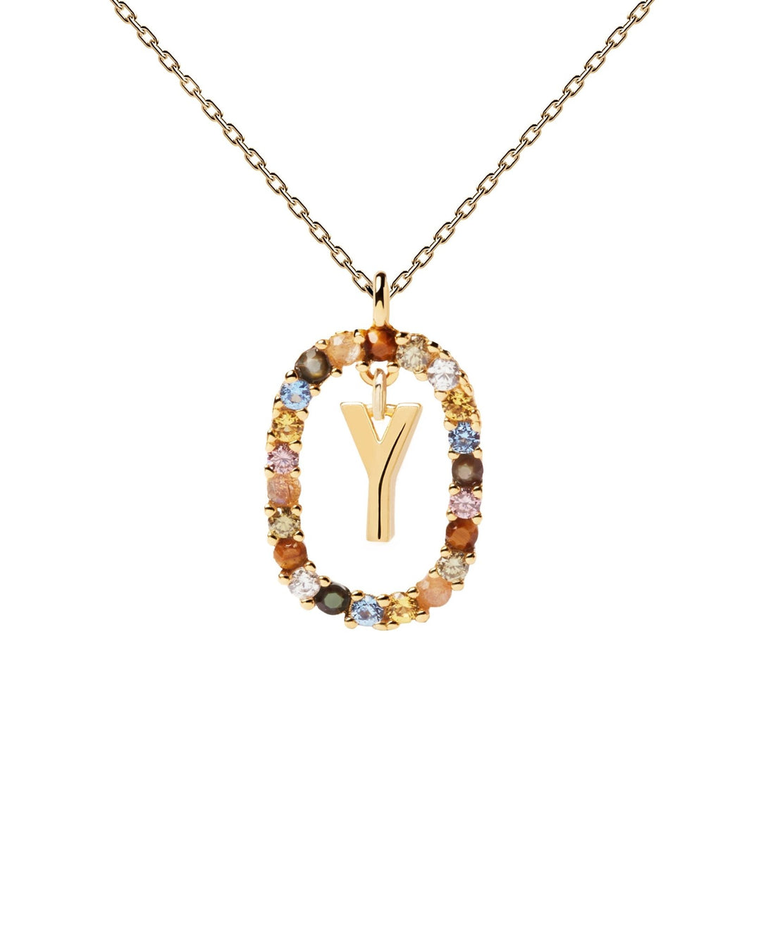PDPAOLA Gold Letter A - Z Necklaces - MococoPDPAOLACO01 - 284 - U8435511719356Necklaces