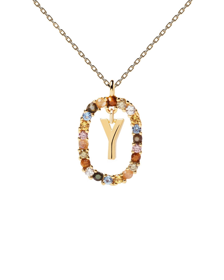 PDPAOLA Gold Letter A - Z Necklaces - MococoPDPAOLACO01 - 284 - U8435511719356Necklaces