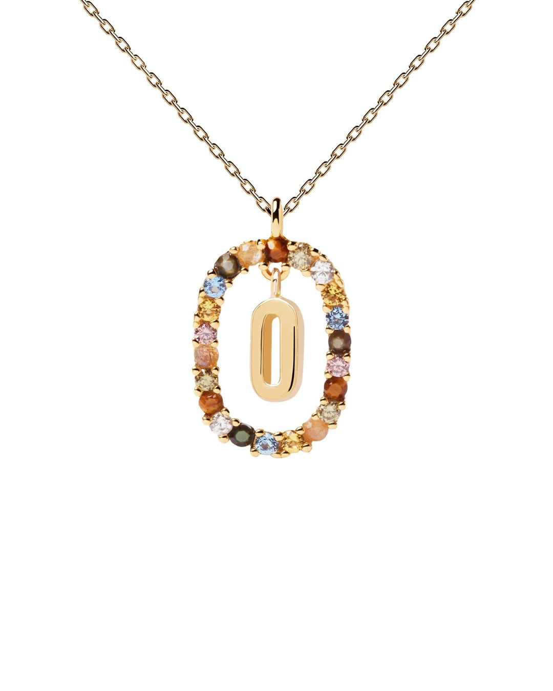 PDPAOLA Gold Letter A - Z Necklaces - MococoPDPAOLACO01 - 274 - U8435511719257Necklaces