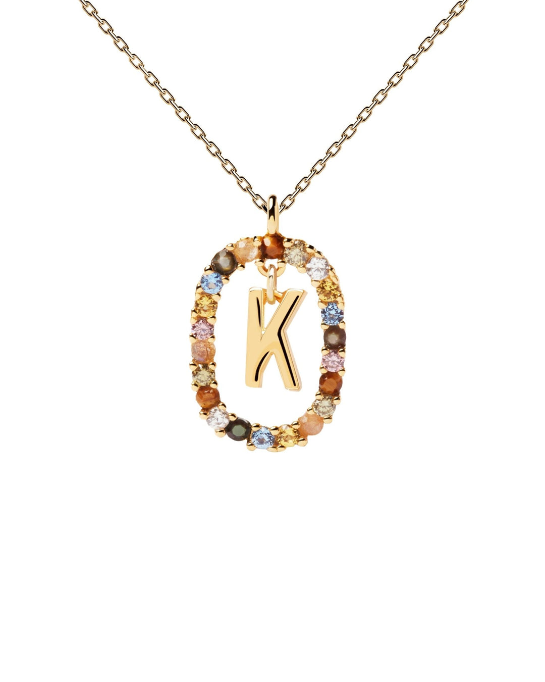 PDPAOLA Gold Letter A - Z Necklaces - MococoPDPAOLACO01 - 270 - U8435511719219Necklaces