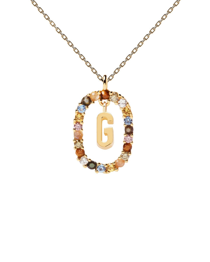 PDPAOLA Gold Letter A - Z Necklaces - MococoPDPAOLACO01 - 266 - U8435511719172Necklaces
