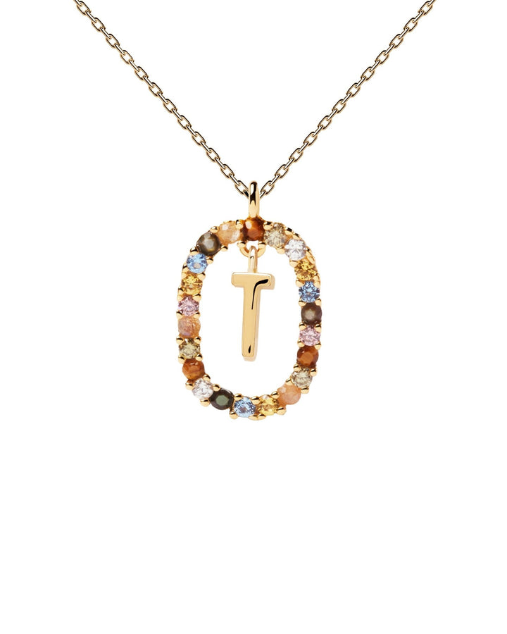 PDPAOLA Gold Letter A - Z Necklaces - MococoPDPAOLACO01 - 279 - U8435511719301Necklaces