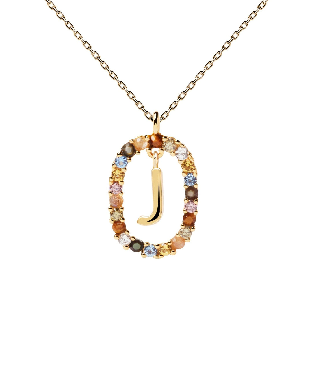 PDPAOLA Gold Letter A - Z Necklaces - MococoPDPAOLACO01 - 269 - U8435511719202Necklaces