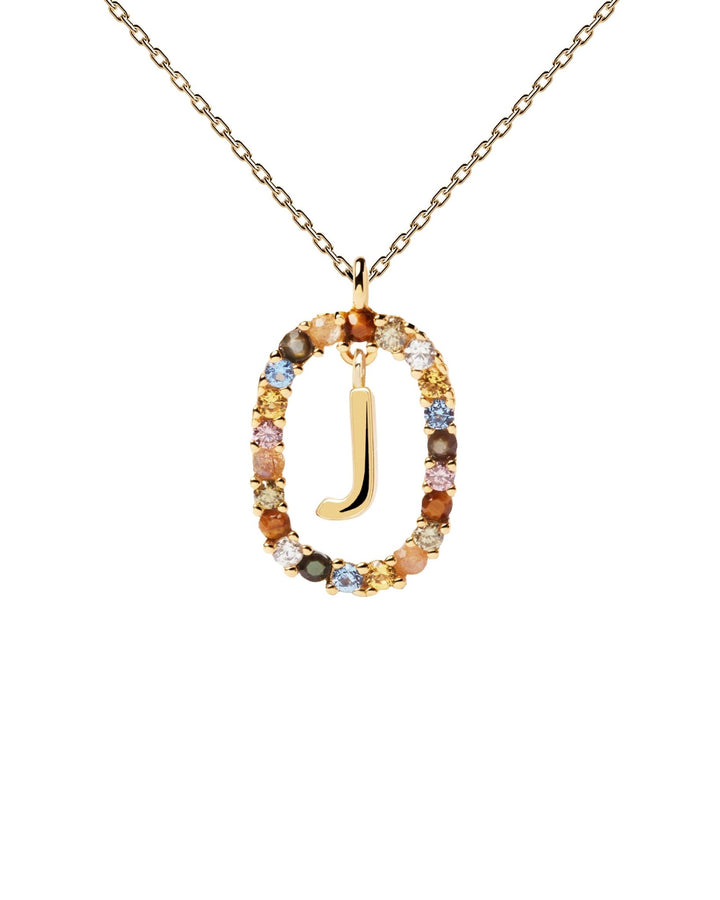 PDPAOLA Gold Letter A - Z Necklaces - MococoPDPAOLACO01 - 269 - U8435511719202Necklaces
