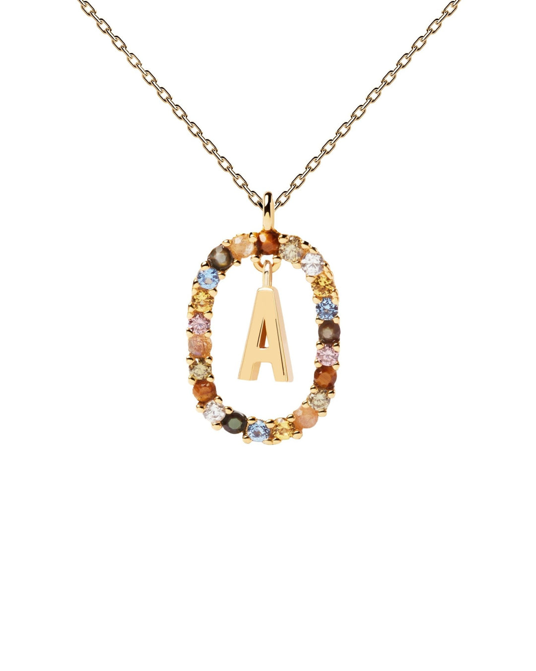 PDPAOLA Gold Letter A - Z Necklaces - MococoPDPAOLACO01 - 260 - U8435511719110Necklaces