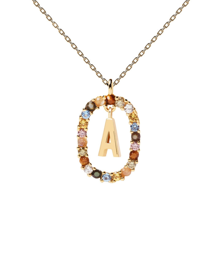 PDPAOLA Gold Letter A - Z Necklaces - MococoPDPAOLACO01 - 260 - U8435511719110Necklaces