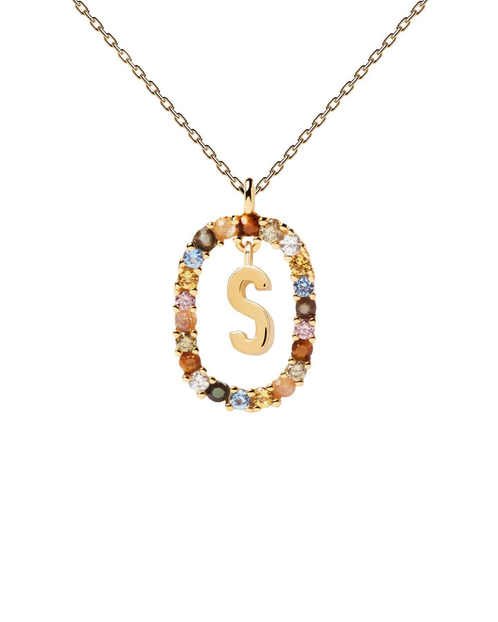 PDPAOLA Gold Letter A - Z Necklaces - MococoPDPAOLACO01 - 278 - U8435511719295Necklaces