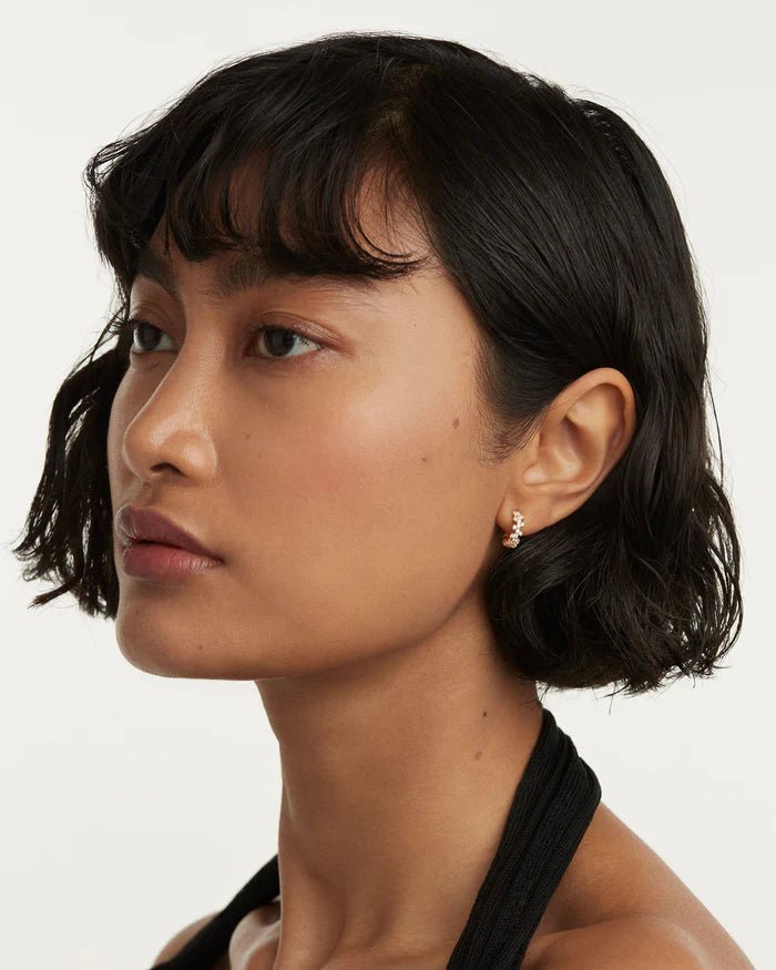 PDPAOLA Gold Little Crown Earrings - MococoPDPAOLAAR01 - 578 - U8435511725210Earrings