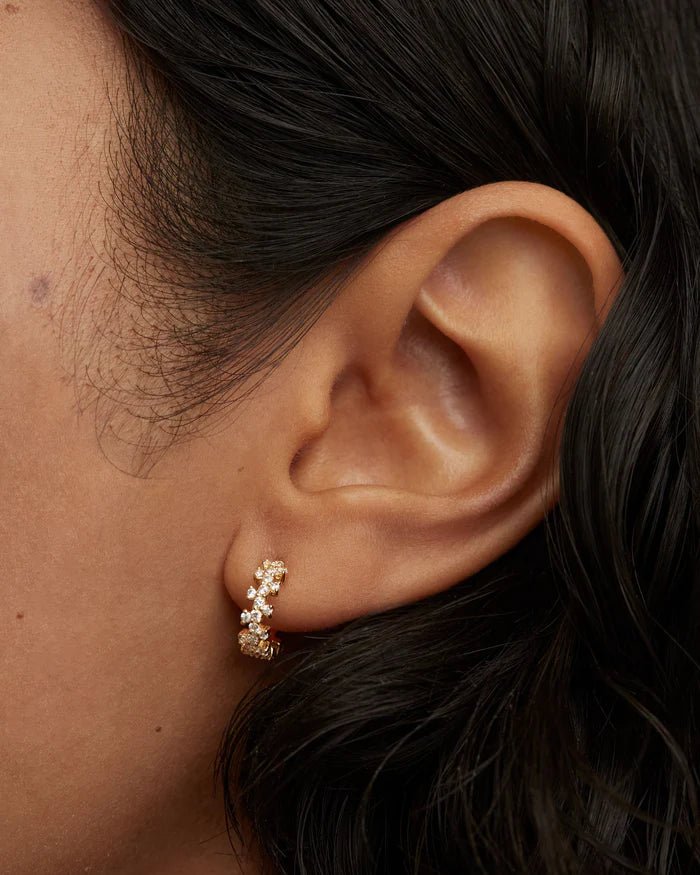 PDPAOLA Gold Little Crown Earrings - MococoPDPAOLAAR01 - 578 - U8435511725210Earrings