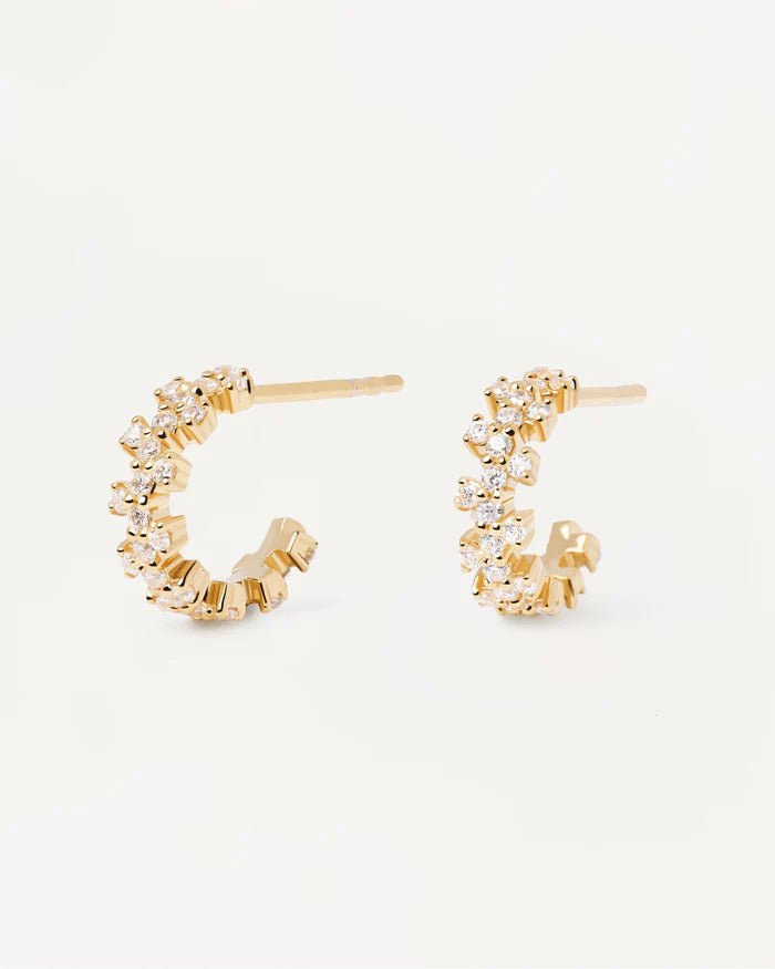 PDPAOLA Gold Little Crown Earrings - MococoPDPAOLAAR01 - 578 - U8435511725210Earrings